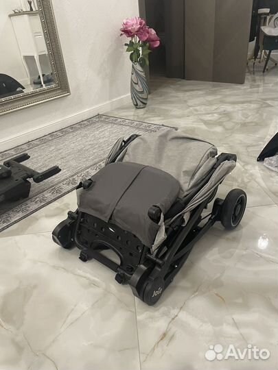 Автолюлька Joie i-Level i-Size +коляска