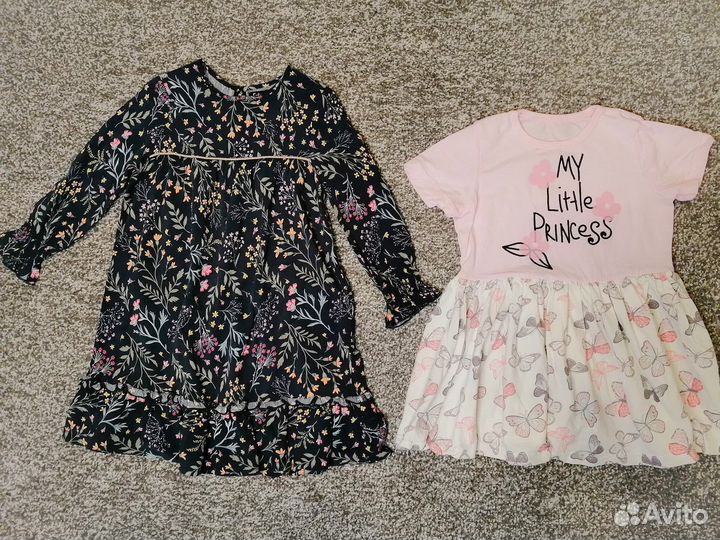 Детские вещи пакетом на девочку 4-5 лет