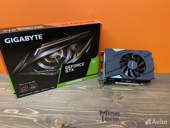 Видеокарта GTX 1660 super 6gb Gigabyte