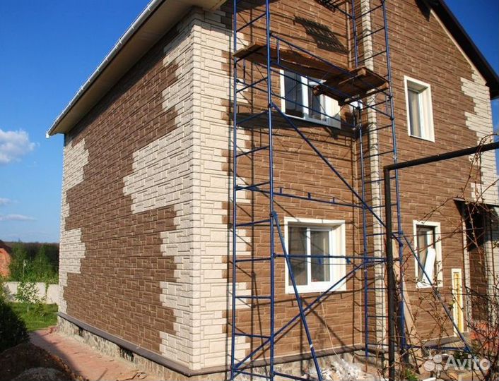 Фасадные работы, утепление домов, сайдинг