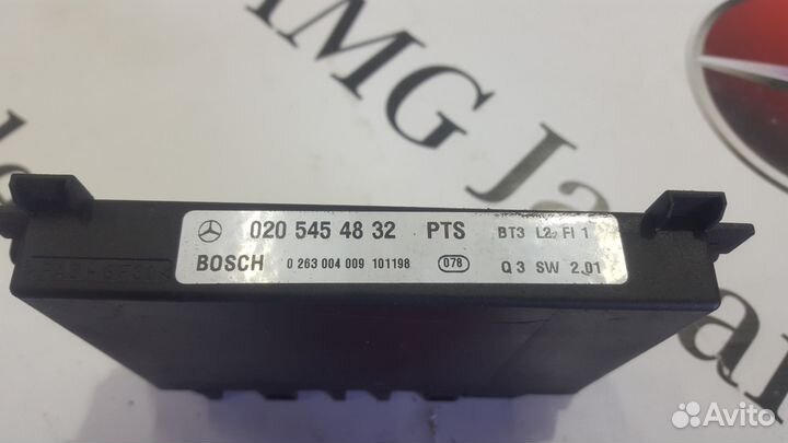 Блок управления парктроника на Mercedes-Benz W210