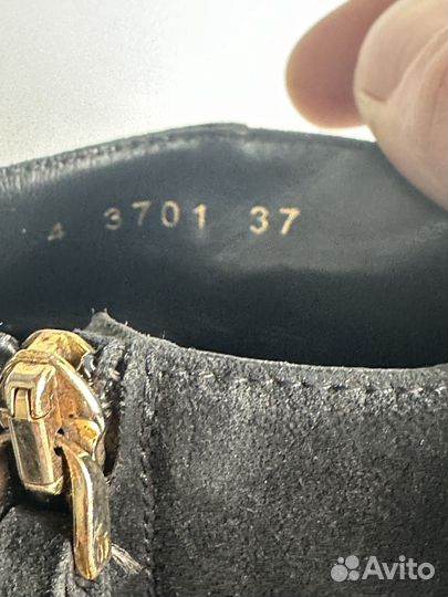 Ботильоны Sergio Rossi. Оригинал