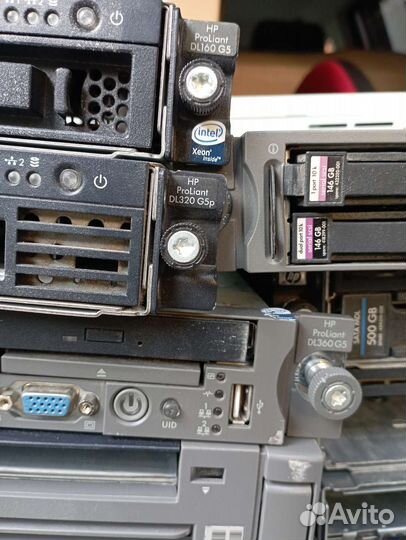 Сервер hp proliant / запчасти с серверов