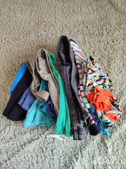 Вещи пакетом на мальчика 116 122 128