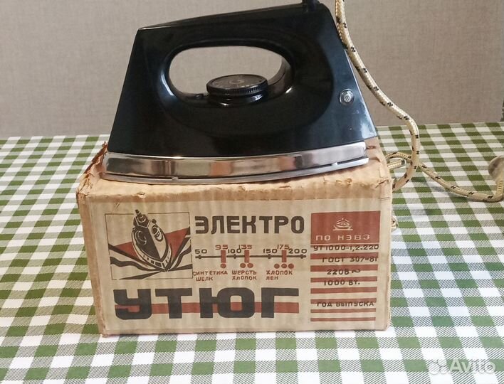 Утюг электрический СССР