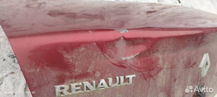 Крышка (дверь) багажника Renault Logan LS0G 2009