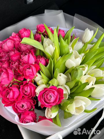 Букеты Цветы Домодедово (Розы, Пионы) Доставка