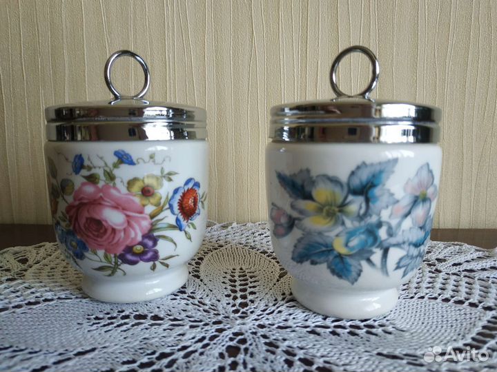 Кодлер фарфор винтаж Англия на 2 яйца