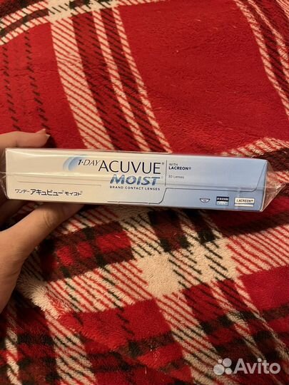 Линзы контактные acuvue