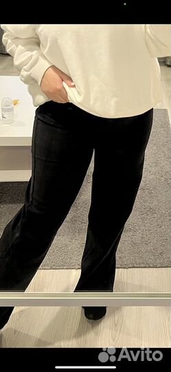 Джинсы клеш черные