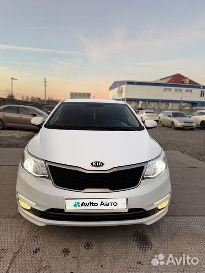 Kia Rio 1.6 МТ, 2016, 117 500 км