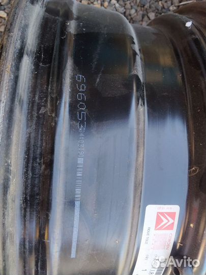 Штампованные колесные диски r16