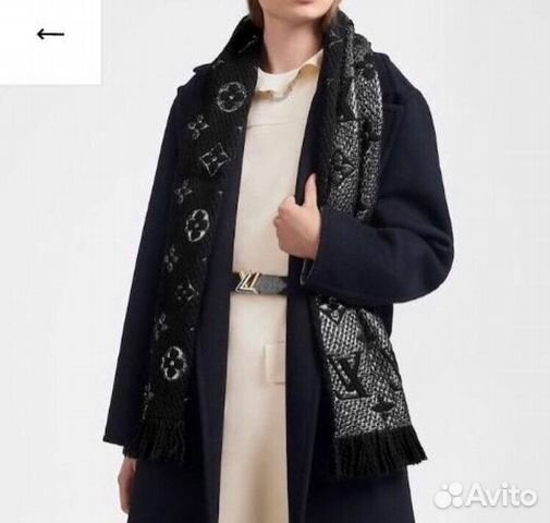 Louis Vuitton Logomania новый шарф с люрексом