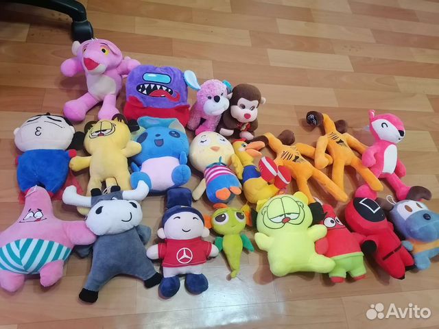 Мягкие игрушки пакетом