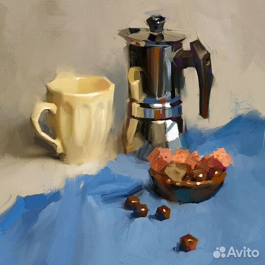 Мастер-класс живописи маслом