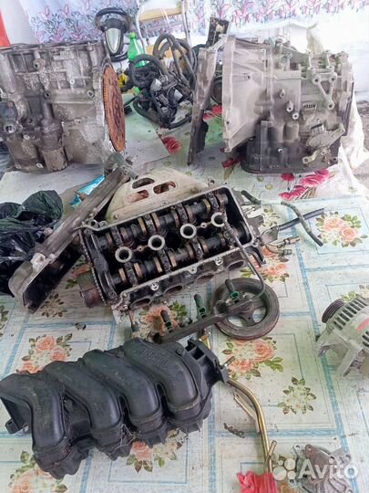 Двигатель в разборе Тойота Королла 120 1NZ-FE