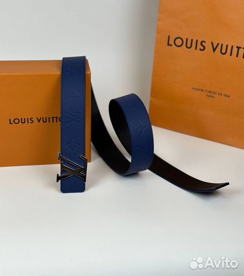 Louis vuitton ремень двухсторонний