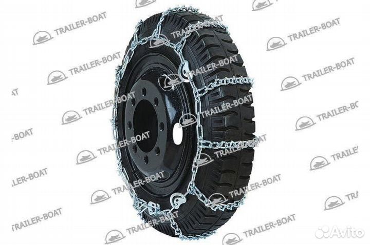 Цепи противоскольжения шипованные грузовые (8.25