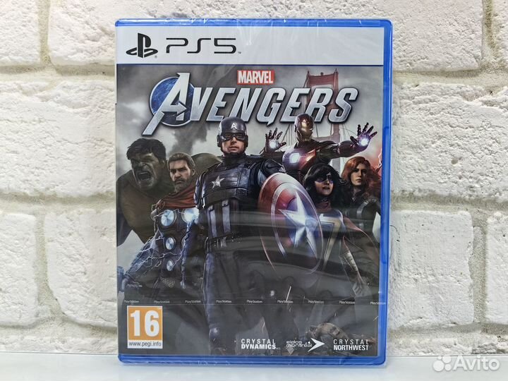 Marvel Avengers PS5 новый диск