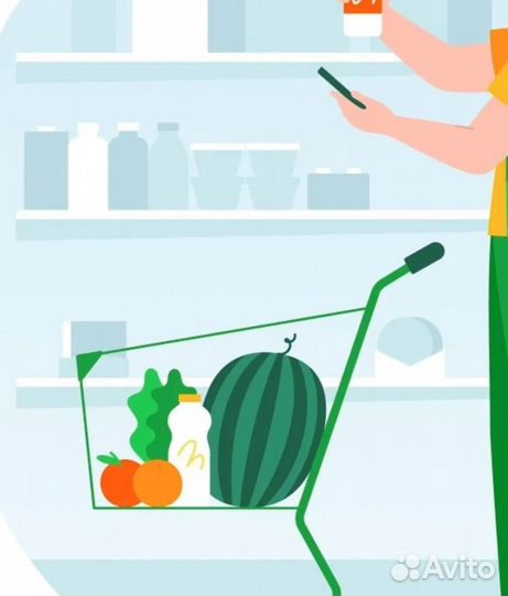 Сборщик заказов Cбеp Mаpкeт (от 18 лет*)