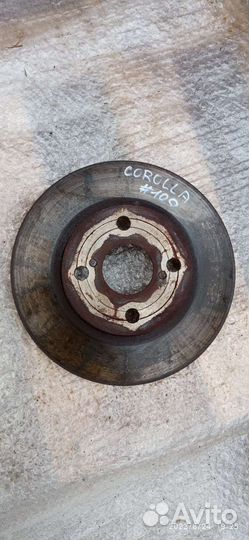 Corolla ae100 диск тормозной передний 22мм