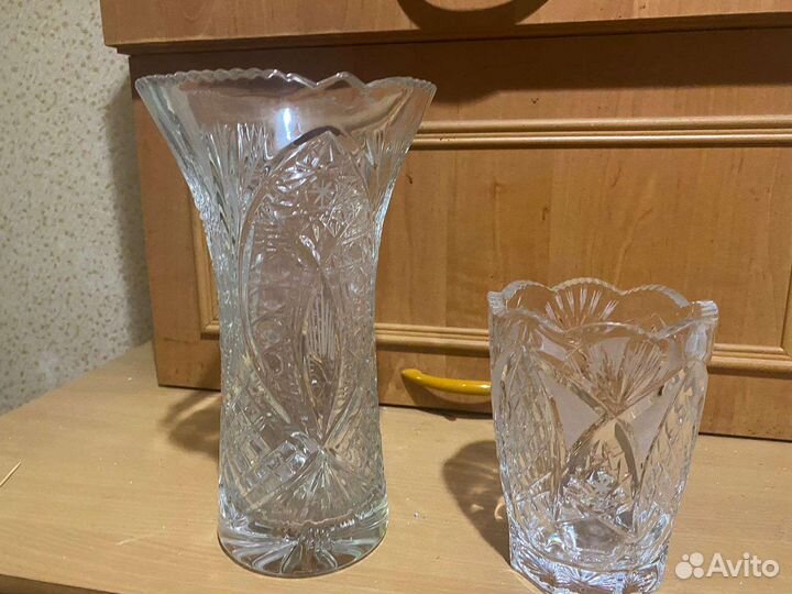 Ваза хрустальная СССР