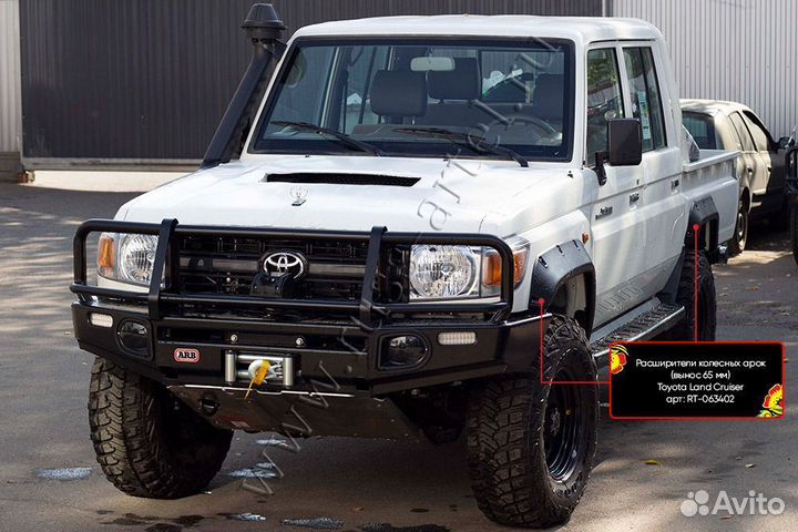 Расли колесных арок Toyota Land Cruiser7RT063402