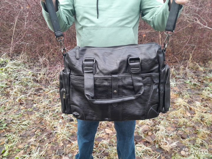 Мужская кожаная сумка