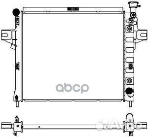 Радиатор системы охлаждения 32311004 Sakura