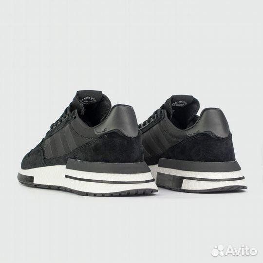 Кроссовки Adidas ZX 500 Boost Black / White new