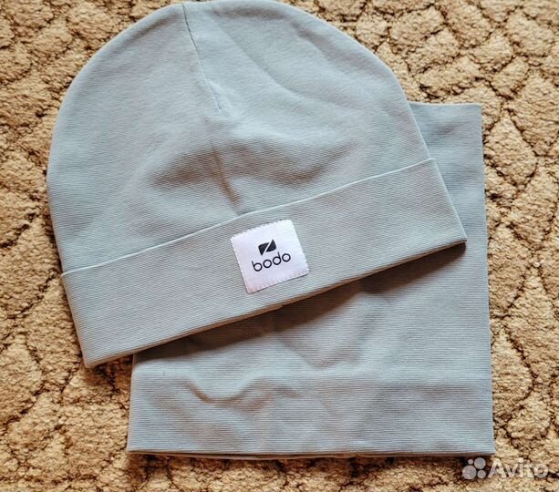 Комплект (шапка+снуд двухслойные) bodo