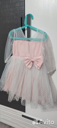Нарядные платья для девочки 104-110