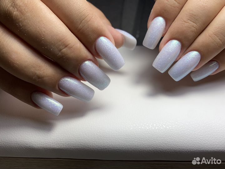 Маникюр на дому наращивание ногтей