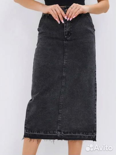 Юбка джинсовая