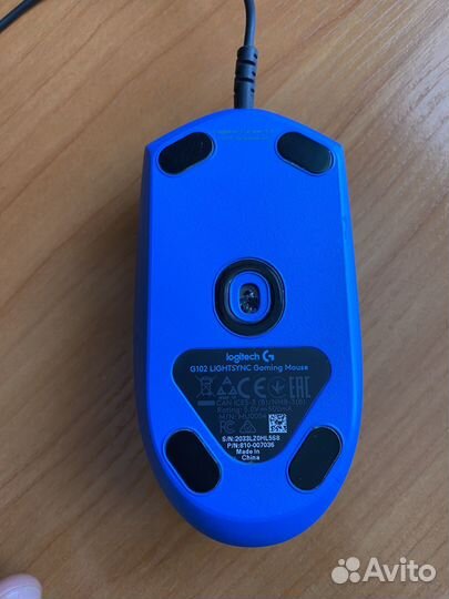 Игровая мышь logitech g102