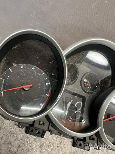 Панель приборов Chevrolet Cruze J300