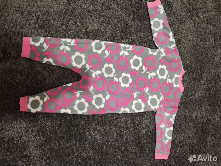 Флисовый комбинезон-поддева 92