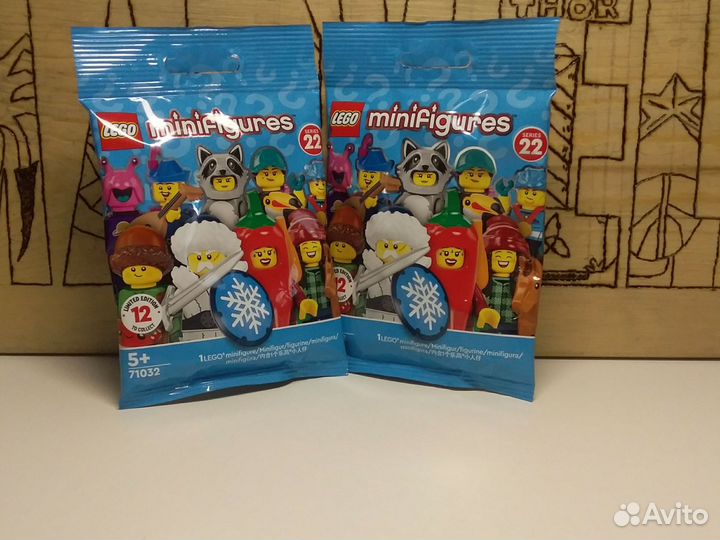 Лего робот из 22 серии минифигурок. Запакованный