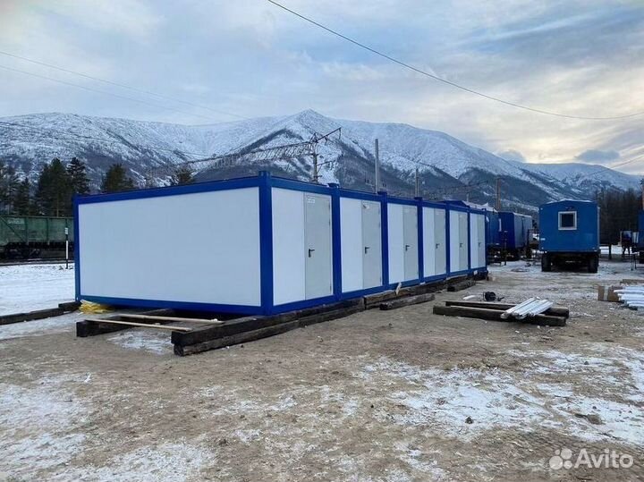 Жилой блок модуль утепленный