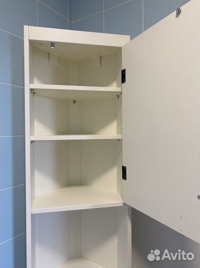 Шкаф угловой для ванной IKEA силверон