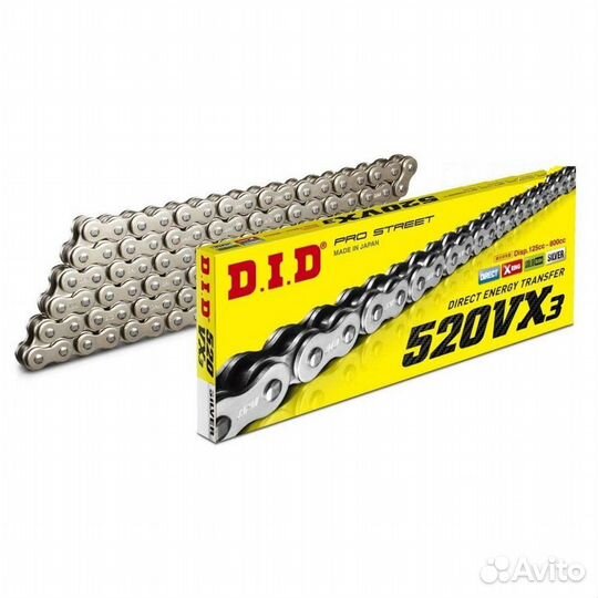 Цепь DID 520VX3 S&S X-Ring 110