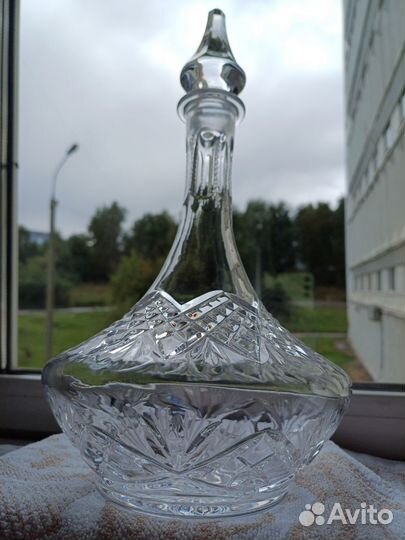 Графин хрустальный для вина (декантер)
