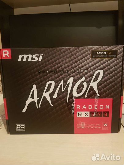 Видеокарта RX 570 4gb