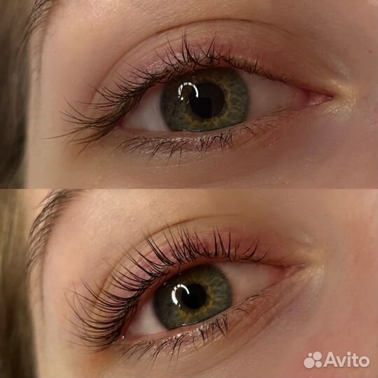 Окрашивание бровей / ламинирование ресниц и бровей