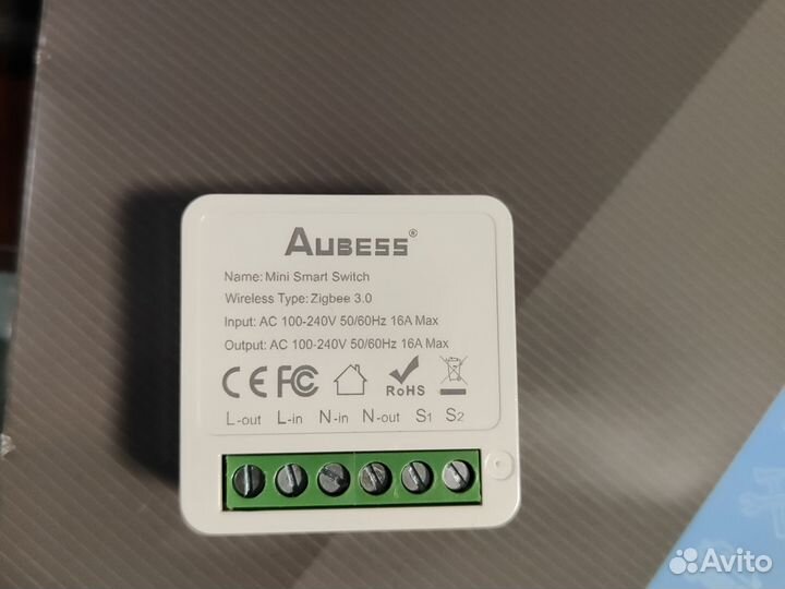 Zigbee SMART switch tuya, Алиса