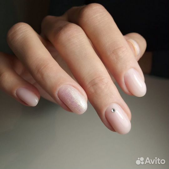 Маникюр аппаратный с покрытием