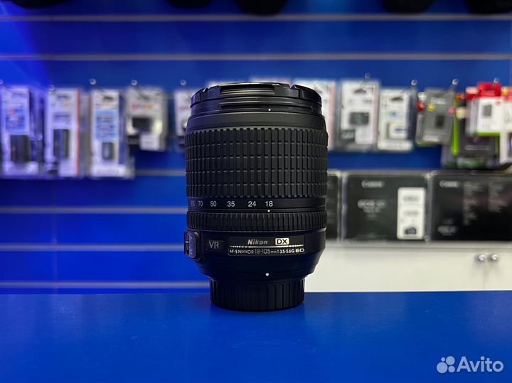 Nikon AF-S 18-105mm (гарантия,чек) id-5482