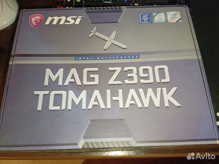 Материнская плата MSI z390 Tomahawk