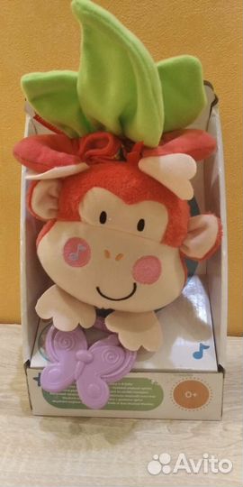 Музыкальная игрушка Fisher Price Обязьянка новая