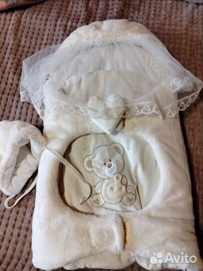 Конверт на выписку зимний